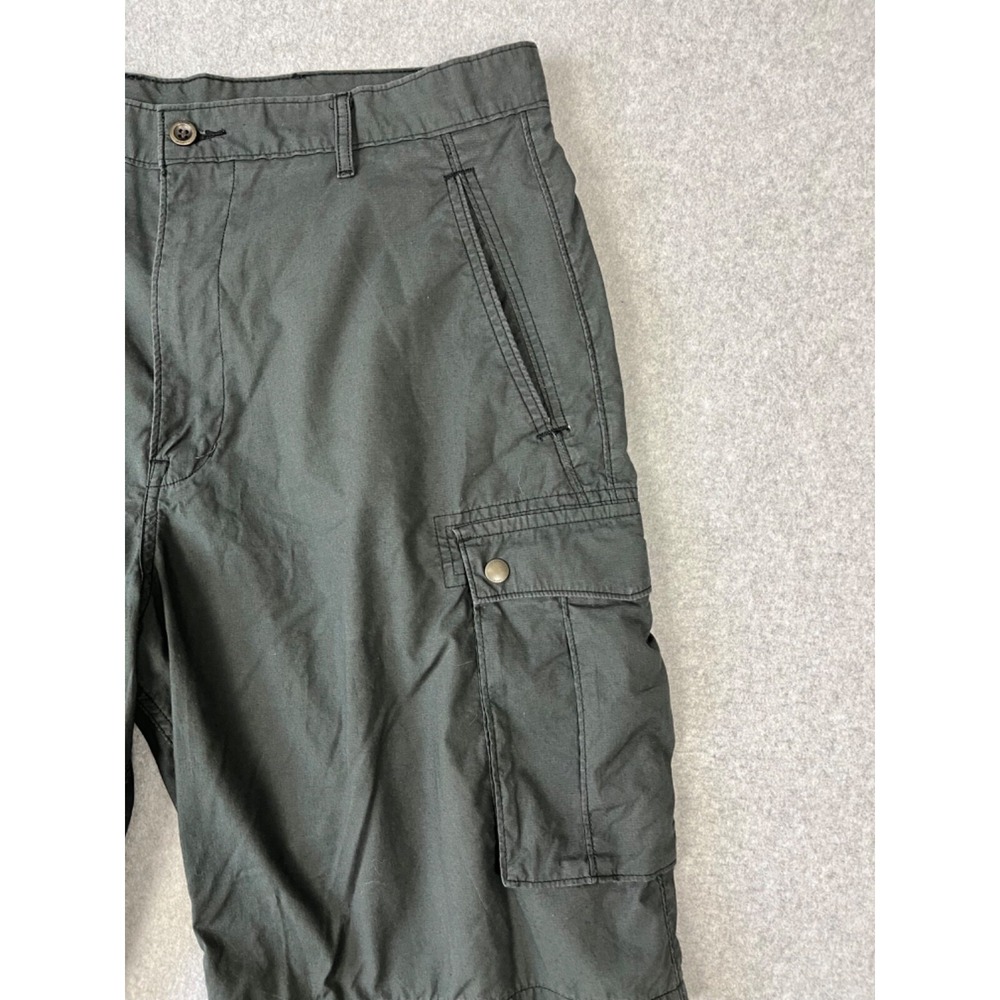 Levis Short Mens 34 Gray Carrier Cargo Chino Loose Fit Casual Classiccore - Picture 4 of 11
